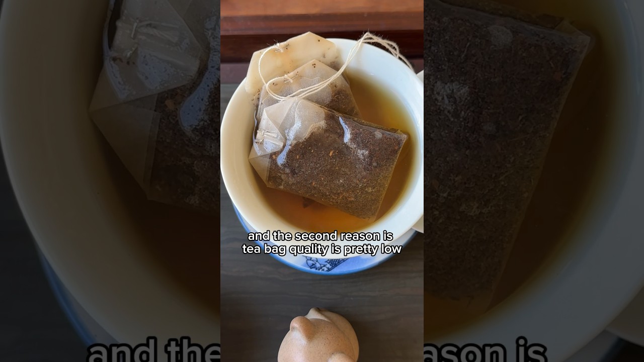 Good tea quality = still good overbrewed 