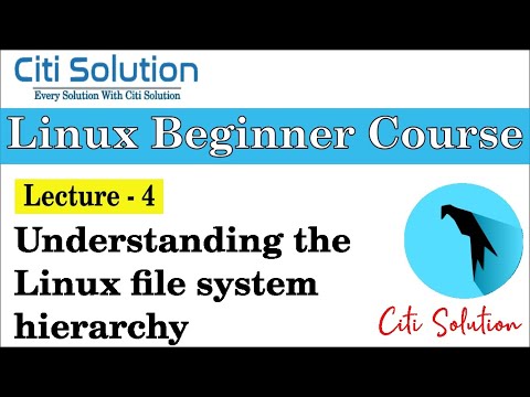 Understanding the Linux File System Hierarchy - Lecture 4 | Linux ...