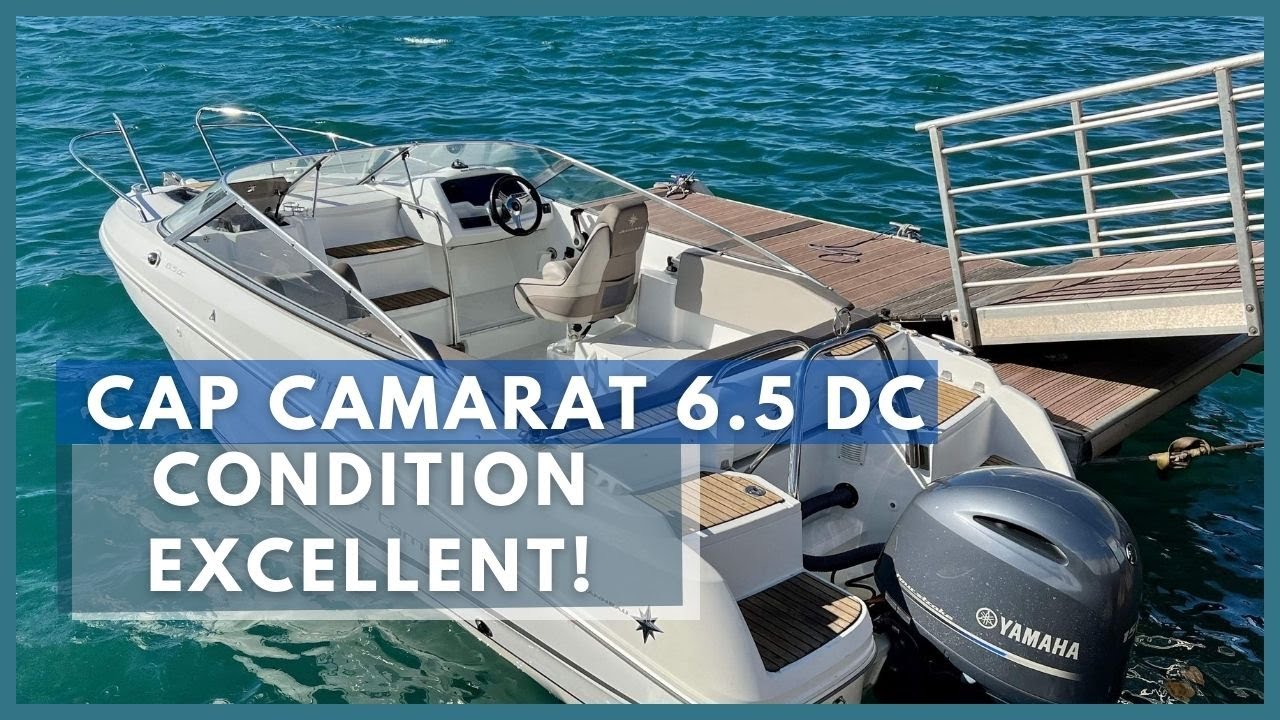 Cap Camarat 6.5 DC - Best pre-owned dayboat available in Tahiti