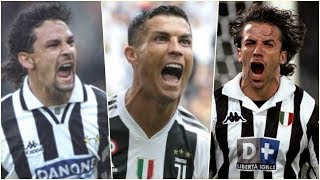10 Amazing Juventus Striker / Baggio,Del Piero,Platini,Dybala, CR7, Trezeguet