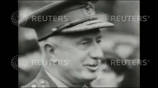 1935 GERMANY: Italian and British  troops in Saar