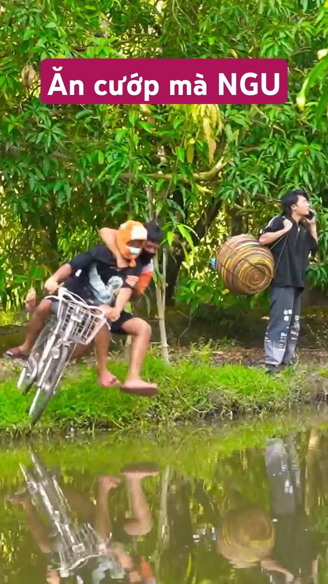 Khi bạn chọn sai con mồi để ăn cướp #tonytv #teamtony #anhvinh