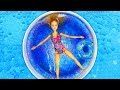 Barbie Water Fun at the Swimming Pool: Barbie Dolls Pool Party