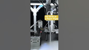 We Built an Assembly Line for ORIGAMI Pigeons