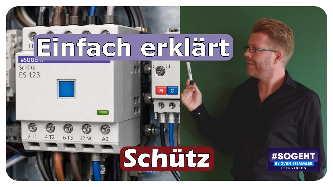 So arbeitet ein Schütz – Technik in 8 Minuten