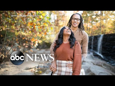 Brittney griner reunites with wife cherelle upon return to us