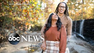 Brittney Griner reunites with wife Cherelle upon return to US | ABCNL