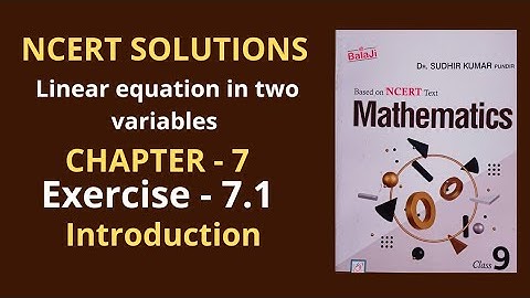 class 9/ chapter 7 /Ex- 7.1/ Introduction/ part- 1/Shri Balaji Publications/NCERT SOLUTIONS