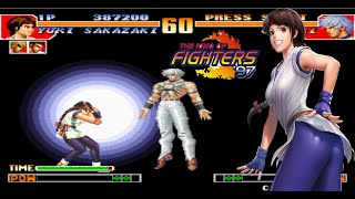 YURI SAKAZAKI THE KING OF FIGHTERS 97 PLUS HACK LONGPLAY