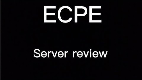 Server review -ECPE- prison server