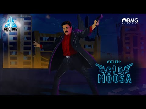 CID Moosa | Dilieep | Graand Productions | BMG | Animation Promo
