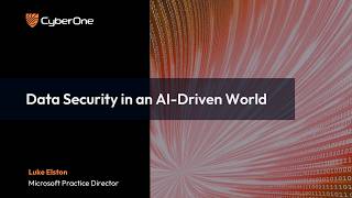 Data Security in an AI Driven World