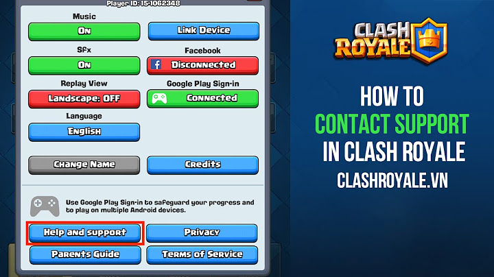 Hướng dẫn gửi code trong game clash royale