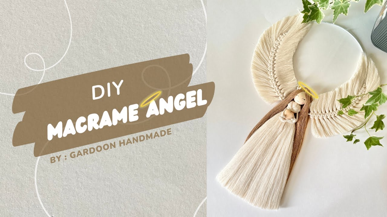 DIY Macrame Angel