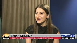 Emma Segedy, Director of Development & Community Outreach at Keep Akron Beautiful