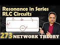 Resonance in series rlc circuit