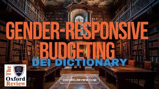Gender Responsive Budgeting
