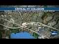 Motorcyclist critically injured after crashing into stalled vehicle on H-1 near Waimalu