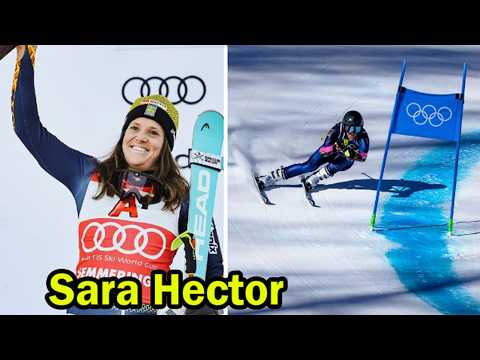 Sara Hector Wins Silver - Alpine Skiing Women's Giant Slalom