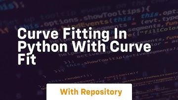 Curve fitting in python with curve fit