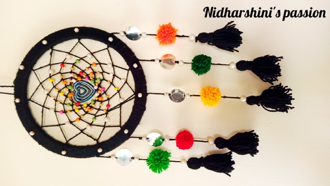 HOW TO MAKE DREAM CATCHER USING PRESSURE COOKER GASKETRECYCLE CRAFT