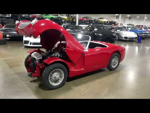 1962 Austin Healey Bugeye Sprite in Red