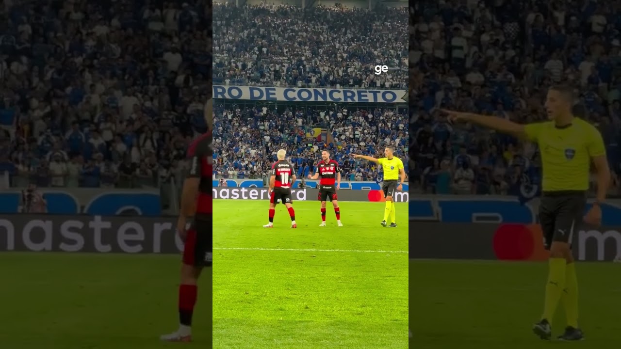 JORGINHO DÁ INSTRUÇÕES A ARRASCAETA | #shorts | ge.globo