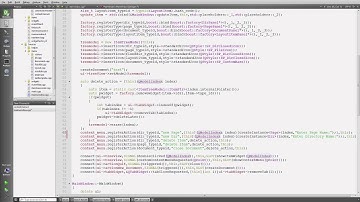 A generic context menu class for Qt