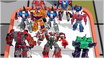 MAX LEVEL in Superhero Robot Merge Master Game!