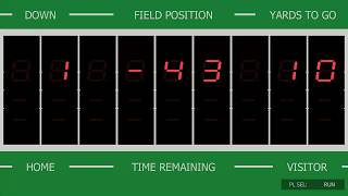 MAME MESS ELECTRONIC FOOTBALL II 2 4BIT TMS1000 ELECTRONIC HANDHELD TABLETOP GAME 1979 By CONIC MAME MESS ELECTRONIC FOOTBALL II 2 4BIT TMS1000 ELECTRONIC HANDHELD TABLETOP GAME 1979 By CONIC