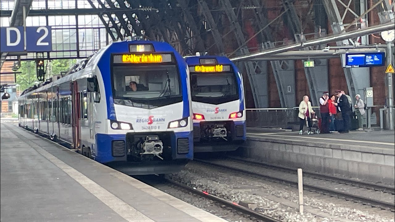 Bahnbetrieb in Bremen Hbf