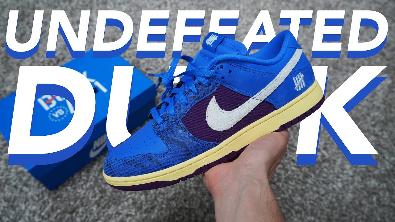 THESE ARE DIFFERENT!! Undefeated Nike Dunk Low Review