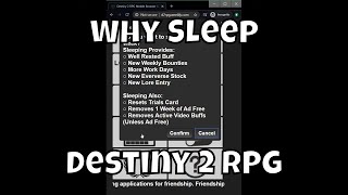 What Is Sleep - Destiny 2 RPG Mobile Game screenshot 5