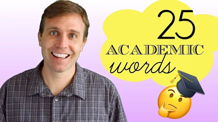 25 Academic English Words You Should Know | Perfect for University, IELTS, and TOEFL - DayDayNews