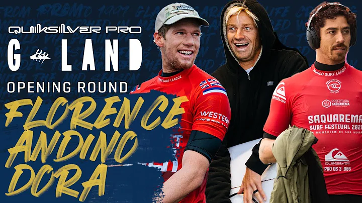 J. Florence, K. Andino, Y. Dora | Quiksilver Pro G...