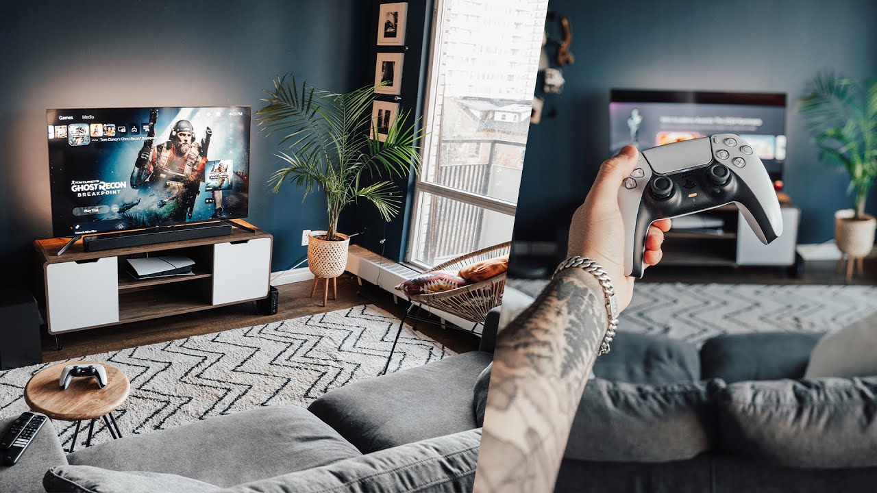 Технический тур по минималистичной гостиной 2024