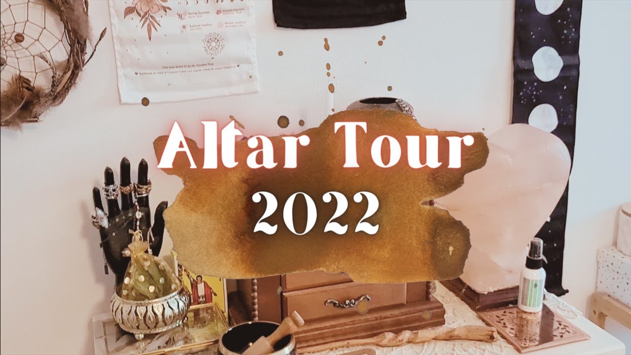👽My Sacred Spaces 🪄| Altar Tour 2022 🔮