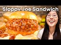 Easy sloppy joes  saucy  sweet allamerican sandwich