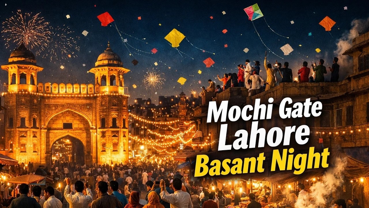 Mochi Gate Lahore Basant 2026 | Old City Kite Festival Full Power Scene 🪁