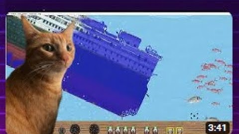 Titanic Sinks-Floating Sandbox