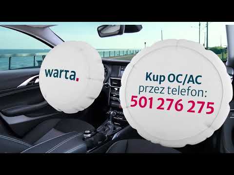 Warta: Ubezpieczenie samochodu, Ubezpieczenie OC przez telefon - video from Warta