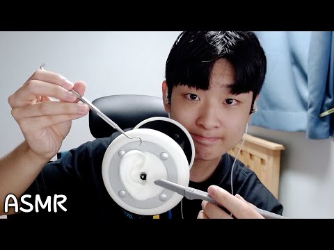 ASMR 팅글쩌는 눈썹칼이랑 갈고리로 3Dio 털 정리하기!