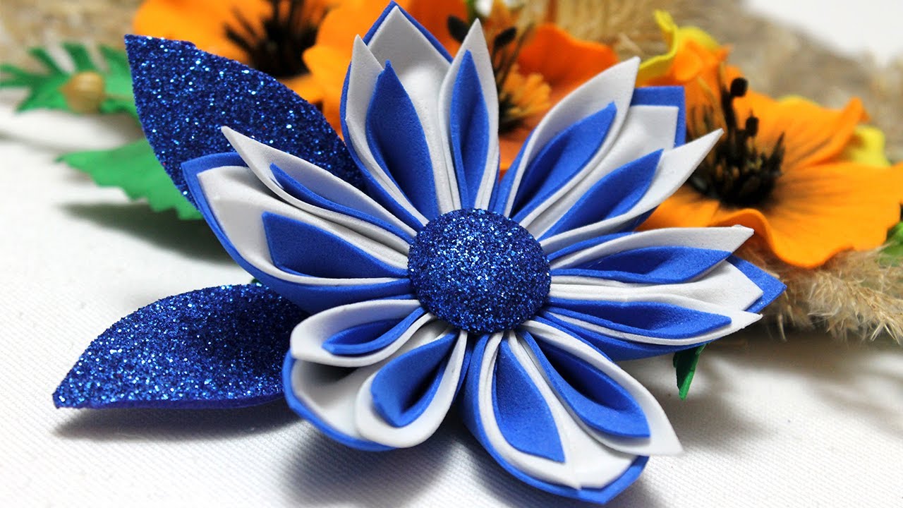 Amazing Foam Sheet Flower Making Ideas: Fun DIY Project