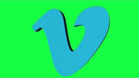 Vimeo Green Screen Logo Loop Chroma Animation