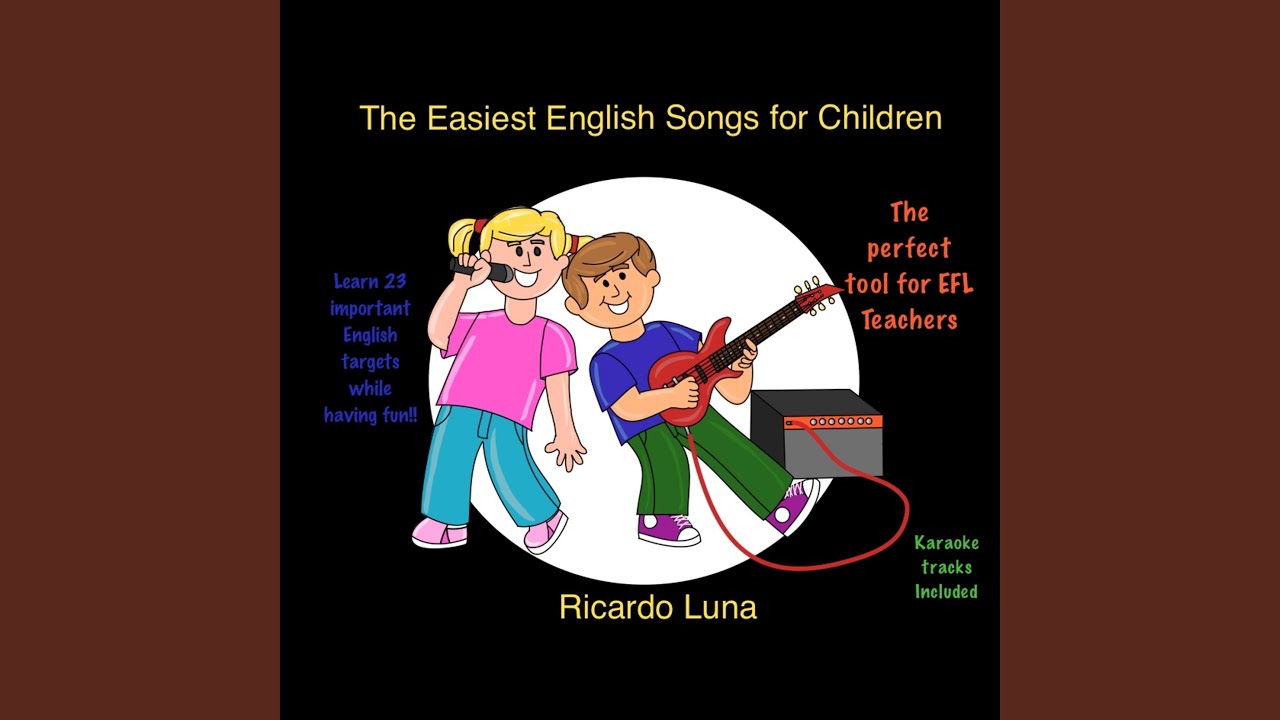 Караоке песни луна. Караоке английские песни. Easy English Songs. Karaoke English Songs. Songs for children where are you from.