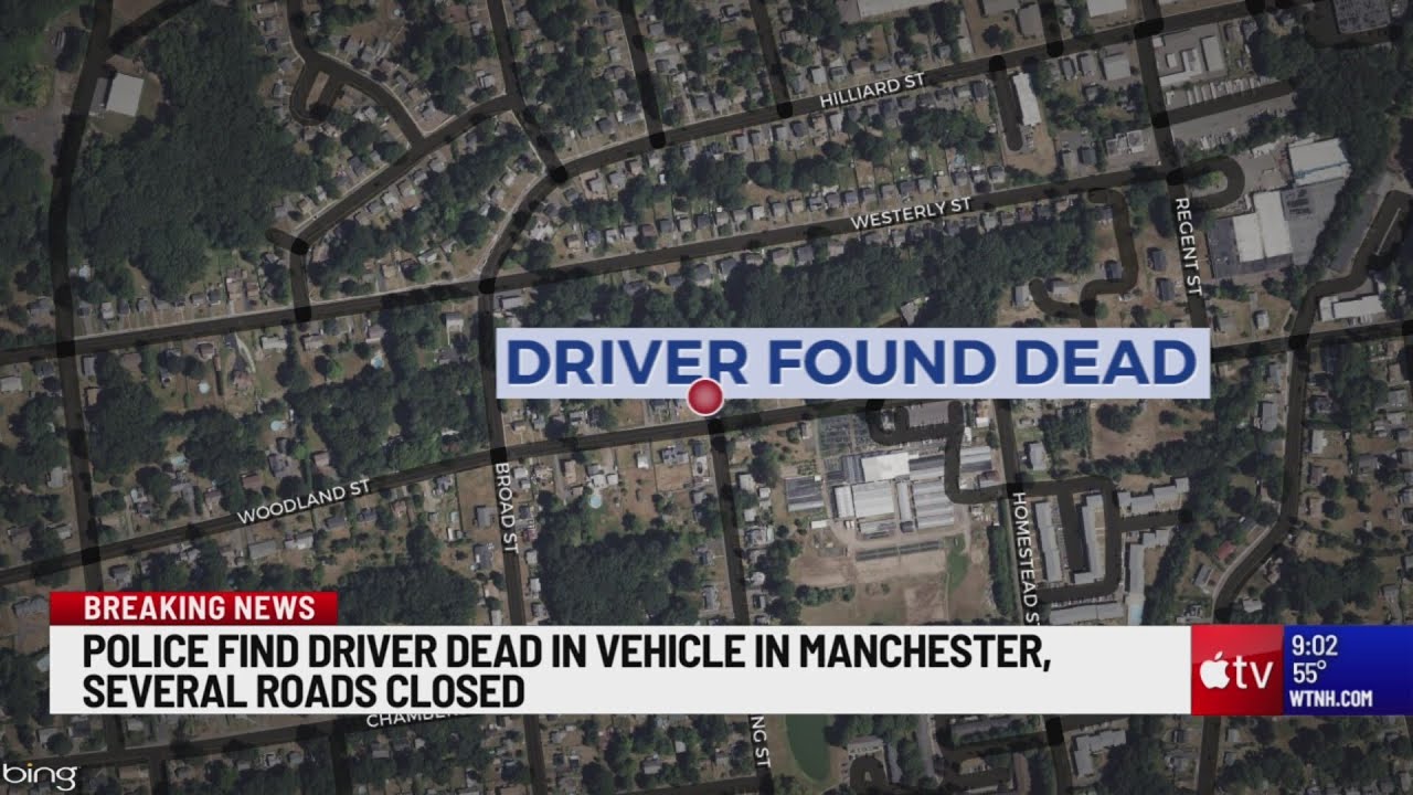 Man found dead in idling vehicle in Manchester - YouTube