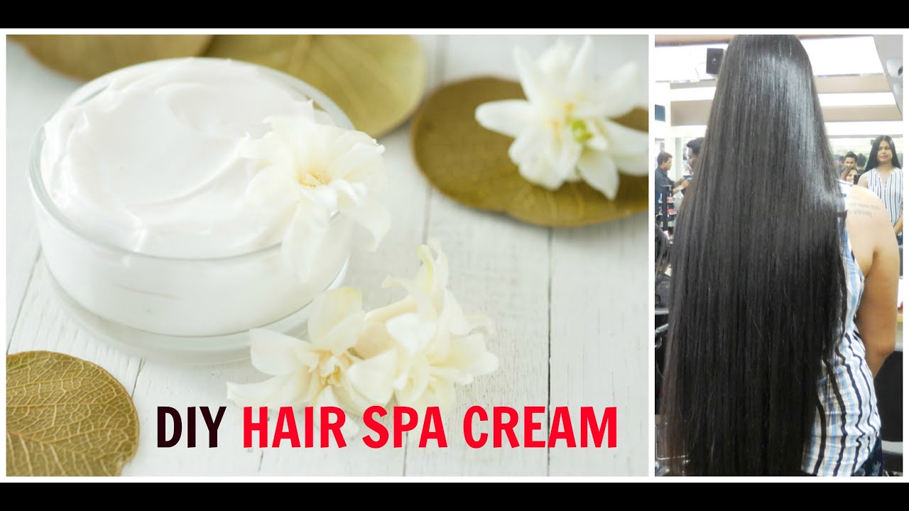 How To Make Hair Spa Cream At Home |DIY Hair Spa Cream (Natural, Cheap and  Very Effective) - YouTube