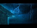 Rain Sounds in The Forest - Insomnia Relief with Rain & Thunder on Metal Roof - Relaxing Sounds