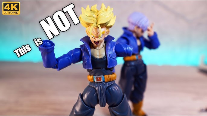 COMPARISON SH Figuarts Trunks Premium Color and The Boy from The