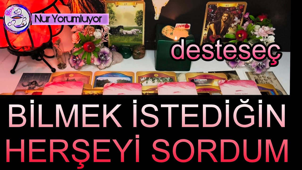 ONA BİLMEK İSTEDİĞİN HER ŞEYİ SORDUM ⁉️KADER SİZE NE YAZMIŞ⁉️ EVRENDEN NET MESAJLAR #tarot #keşfet